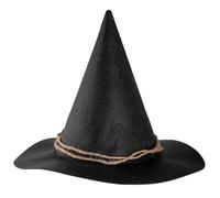 Songelt Halloween Party Felt Witch Hat Party Wide Brimmed Pointed Hat Accessory Unique Witch Halloween For Women