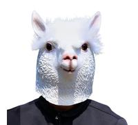 Songelt Halloween Sheep Cosplay Sheep Full Head Animal Costume For Women Man Carnivals Halloween Cosplay Party Party Accessory