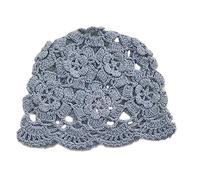 Songelt Handmade Crocheted Decorative Hat Household Party Background Decorations For Adults Kids New Year Present Gift Supplies Wide Brim Hat