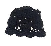 Songelt Handmade Crocheted Decorative Hat Household Party Background Decorations For Adults Kids New Year Present Gift Supplies Wide Brim Hat