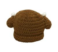 Songelt Handwoven Halloween Party Hat Knitted Hat Novelty Chicken Leg Ear For Teenagers Girl Women Festival Costume Headwear Knitted Adult