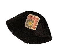 Songelt Handwoven Straw Decorative Hat Cap Multifunction Decorative Ornament For Home Festival Party Background Decoration Woven Pattern