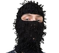 Songelt Hat Horrid Skull Crochet Hat Caps For Women Men Cosplay Picture Props Scary Caps Cosplay Halloween Party Halloween Hats Decor Diferent Colors