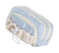 Songelt High Capacity Pencil Case Multi Compartment Pencil Pouches Multilayer Pen Bag Organizers Case Travel Makeup Bag Fashionable Colored
