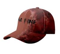 Songelt Horror Theme Bloody Baseball Caps For Cosplay Parties Funny Unisex Scary Baseball Hat For Halloween Outfit Roleplay Hat Halloween Costume Accessory