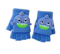 Songelt Knitted Mittens Kids Winter Gloves Toddler Thicken Cozy Ski Gloves Windproof Mitten Unisex Boy Girl Half Finger Baby Months Unisex Baby Months Warm Newborn Boy