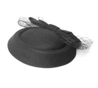 Songelt Lady Fascinator Hat Elagant Barrettes Clip Headdress For Makeup Party Masquerades Flapper Cosplay Womens Fascinator Vintage Mesh Net