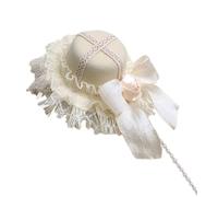 Songelt Lady Hair Clip Elagant Hairpin Lace Barrettes Cosplay Headdress For Makeup Party Masquerades Cocktail Hat Cosplay Decorative Barrettes For Women