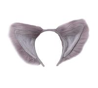 Songelt Large Faux Animal Ears Headband Furry Plush Cosplay Party Hair Hoop Hair Hoop