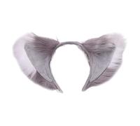 Songelt Large Faux Animal Ears Headband Furry Plush Cosplay Party Hair Hoop Hair Hoop