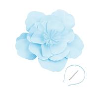 Songelt Large Flower Fascinators For Girls Women Cosplay Party Prom Headwear Costume Hats With Headband And Clip For Wedding Large Fascinators