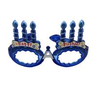 Songelt LED Light Up Birthday Cake Glasses Glowing Glasses Frame For Kid Adult Birthday Halloween Christmas Party Decoration Butterfly