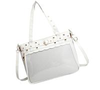 Songelt Lightweight PU Crossbody Bag With Adjustable Strap Large Capacity Shoulder Bag For Daily Commute School Office Travel Large Capacity Itabag