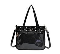 Songelt Lightweight PU Crossbody Bag With Adjustable Strap Large Capacity Shoulder Bag For Daily Commute School Office Travel Large Capacity Itabag