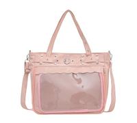Songelt Lightweight PU Crossbody Bag With Adjustable Strap Large Capacity Shoulder Bag For Daily Commute School Office Travel Large Capacity Itabag