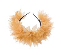 Songelt Mardi Gras HairBand Halloween Headband Headdress For Masquerade Makeup For Party Masquerade Roaring Flapper Cosplay Comfortable Headband