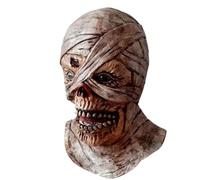 Songelt Masquerade Face Cover Full Head Face Cover Scary Halloween Latex For Fancy Dress Mummy Masquerade Full Head Scary Halloween Latex