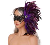 Songelt Masquerades Venetians Halloween Costume Mardi Gras Cosplay Party Costume Props Dance Wedding Party Mardi Gras Accessories Set For Men Adult Women