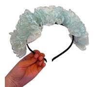 Songelt Mesh Lace Headdress Elegant Lace Floral Headband Hairy Photo Props Retro Hairband Hairband For Special Event Hair Hoop Retro Photo Props