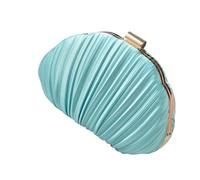Songelt Modern Crinkled Shell Purse Spacious Interior Organizers With Chain Strap Comfortable Shoulder Bag For Prom Occasion Resistant Handbag