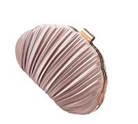 Songelt Modern Crinkled Shell Purse Spacious Interior Organizers With Chain Strap Comfortable Shoulder Bag For Prom Occasion Resistant Handbag