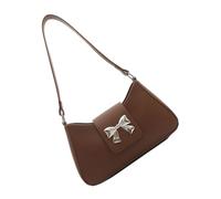 Songelt Modern PU Leather Shoulder Bags With Bows Decors Armpit Bags Fashion Daily Commute Handbag For Fashion Individuals Underarm Bag