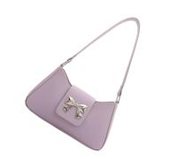 Songelt Modern PU Leather Shoulder Bags With Bows Decors Armpit Bags Fashion Daily Commute Handbag For Fashion Individuals Underarm Bag