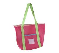 Songelt Multipurpose Mesh Beach Bag Foldable Shoulder Bag With Quick Drying Feature Handbag For Vacation Essential Ventilated Beach