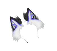 Songelt Mythical Hairband Plush Ear Character Roleplay Head Accessory For Role Playing Parties Masquerades Costume Collector Plush Animal Ear Hairhoop