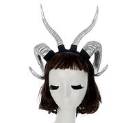 Songelt Novelty Sheep Horn HeaddressParty Props Headband For Halloween Party Christmas For Creative Carnival Hair Accessories Ox Horns Headband Carnival Props