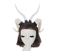 Songelt Novelty Sheep Horn HeaddressParty Props Headband For Halloween Party Christmas For Creative Carnival Hair Accessories Ox Horns Headband Carnival Props