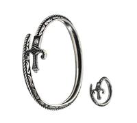 Songelt Openable Swords Charm Matching Rings And Set Vintage Inspired Adjustable Jewelry Accessories For Women Adjustable Open Design Jewelry Set