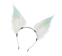 Songelt Plush Ear Hairhoop For Women Girl Adjustable Anime Maid Headband Cosplay Dressingup Costume Hair Decorative Accessories Animal Ear Hairhoop