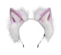 Songelt Plush Hair Hoop Animal For Ears Headwear Furry Headband Cute Headpiece Anime Fancy Dress Cosplay Accessories Plush Animal Ears Headband Cosplay