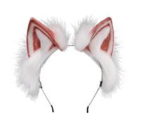 Songelt Plush Hair Hoop Animal For Ears Headwear Furry Headband Cute Headpiece Anime Fancy Dress Cosplay Accessories Plush Animal Ears Headband Cosplay