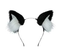 Songelt Plush Headbands Furry Animal For Ears Hairbands Hair Hoop Cosplay Headpiece For Halloween Party Supplies Ears Headband Cosplay Make Up Girl Plush Furry Neko