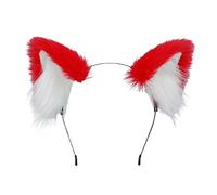 Songelt Plush Headbands Furry Animal For Ears Hairbands Hair Hoop Cosplay Headpiece For Halloween Party Supplies Ears Headband Cosplay Make Up Girl Plush Furry Neko