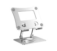 Songelt Portable Laptop Stand Foldable Base Notebook Stand Bracket 360 Degree Rotatable Laptop Computer Cooling Bracket Adjustable Height Desk