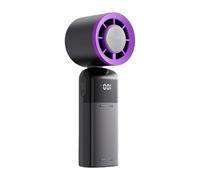 Songelt Portable Small Fan Powerful Handheld Fan With Cold Compress 0-100 Speed USB Rechargeable Travel Camping Outdoor Cooling For Home/Office/Travel