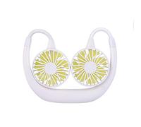 Songelt Portable USB Rechargeable Cooling Fan Hands-free Lazy Hanging Neck Fan 3 Speed Adjustable Air Cooler For Outdoor Internal Fans