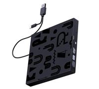 Songelt Portable USB3.0 Type C External Dvds Burners Drive For Laptop PC Highly Speed Data Transfer Plugs And Play Functionality USB C External Cds/dvds Drive