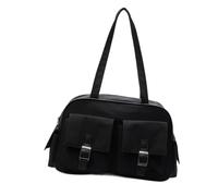 Songelt Practical Undearm Bag With Handle Large Capacity Fashion Nylon Shoulder Bag Casual Handbag For Shopping Office Trip Functional Underarm