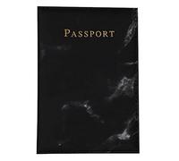 Songelt PU Leather Passport Holder for Case Marble Passport Cover with Credit Holder Travel Women Cover with Card Travel Documents Organizer Protector Women Men