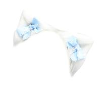Songelt Punk Maid Cats Ear Hair Clip Bowknot Hair Slide Costume Barrettes Female Roleplay Party Masquerades Headwear Accessories