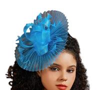 Songelt Punk Medieval Feather Hair Hoop Women Carnivals Headband For Wedding Mardi Gras Performances Prom Hair Accessories Fascinators Headband For Women Fascinators Prom Party Christmas