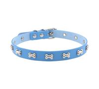 Songelt Punk Styles Leather Chokers Necklace With Bone Charm Adjustable Closure For Edgy Streetwear Fashion Adjustable Metal Clasp Necklace