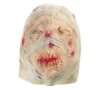 Songelt Scary Horror Latex Masquerade Costume Animal Cosplay Full Face Latex Halloween Party Decoration Halloween Headgear Face