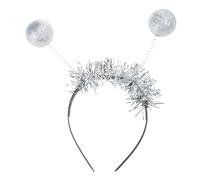Songelt Sequined Headband Music Festival Decorative Headdress 1970s Party Vintage Hairhoop Cosplay Costume Accessories Festival Event Hairhoop