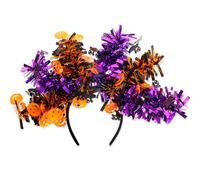 Songelt Sequined Pipe Cleaner Halloween Headband For Kids Holiday Hairhoop Carnivals Costume Hairband Adult Roleplay Headwear Costume Accessory