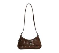 Songelt Shoulder Bag For Women Evening Clutches Purse Handbag PU Leather Underarm Bag With Zipper Closure Simple Purse Handbag